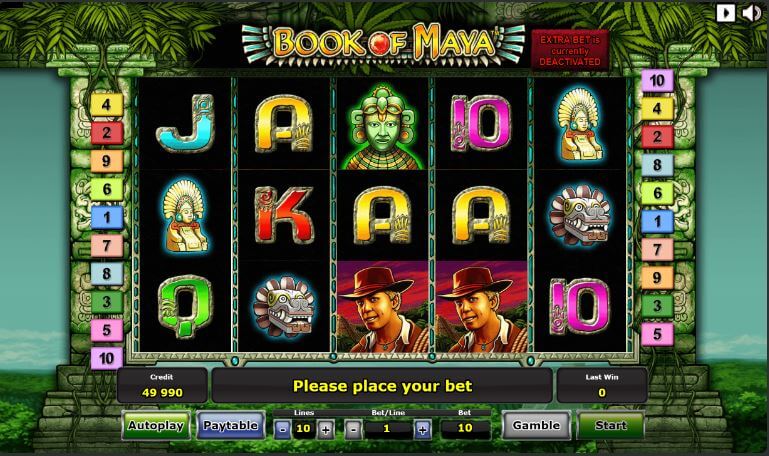 Book of Maya kostenlos spielen