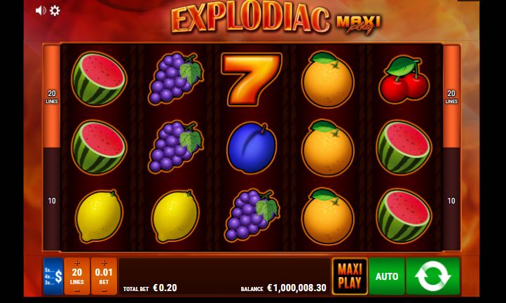 Explodiac MAXI play kostenlos spielen