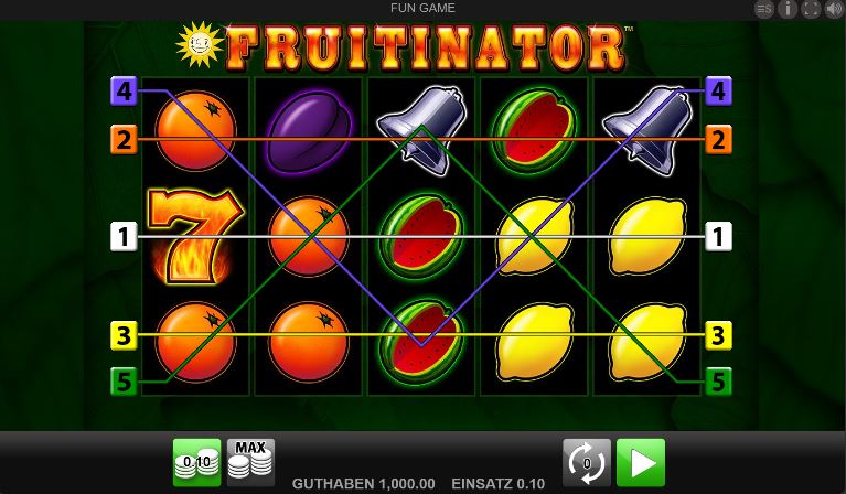 Fruitinator kostenlos spielen