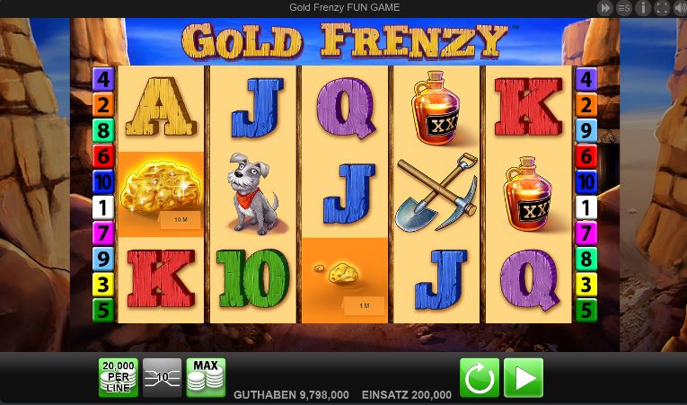 Gold Frenzy kostenlos spielen