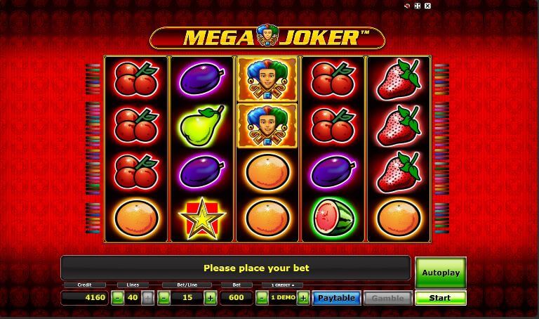 Mega Joker kostenlos spielen