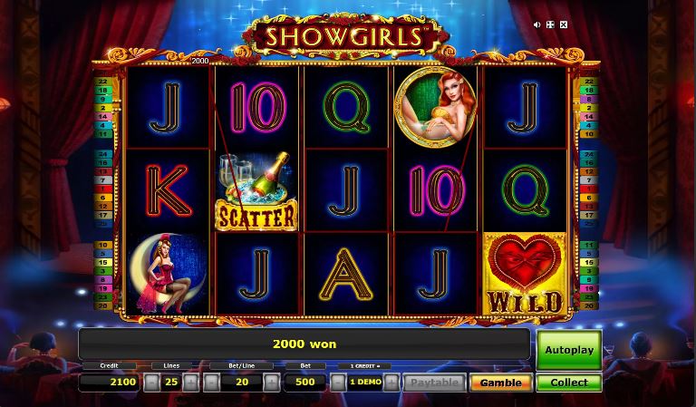 Showgirls kostenlos spielen