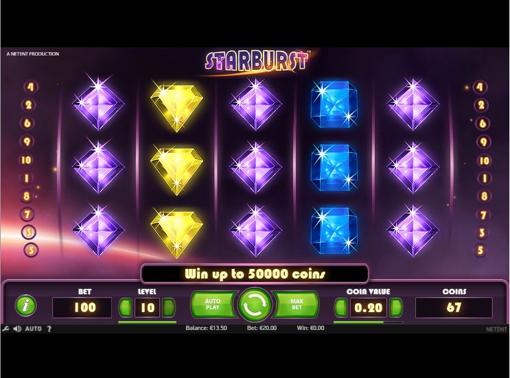 Starburst kostenlos spielen