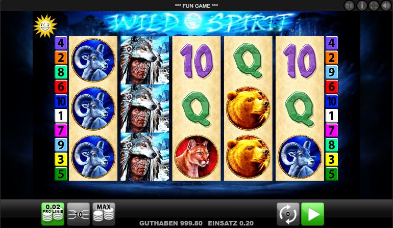 Wild Spirit kostenlos spielen